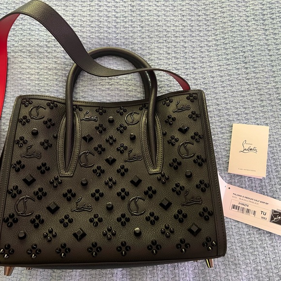 Paloma Medium Top Handle in Loubinthesky Leather - Picture 1 of 10